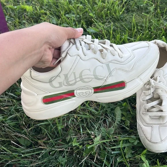 Sepatu Gucci Basket Tigre Gucci Shoes Gucci Rhyton Gucci Logo